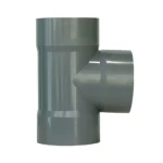 Tee UPVC Non pressure Al-Munif factory Size 200 mm Color Gray